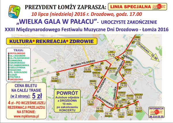 Festiwalowe linie autobusowe MPK!