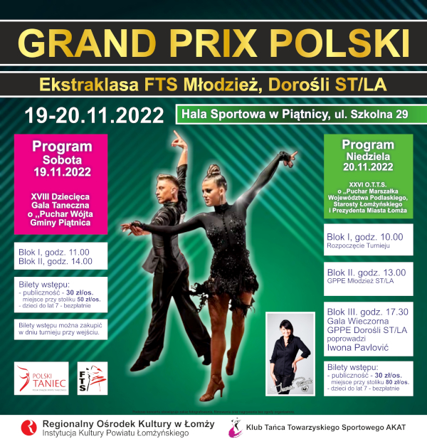 Grand Prix Polski Ekstraklasa Młodzież, Dorośli ST/LA 2022